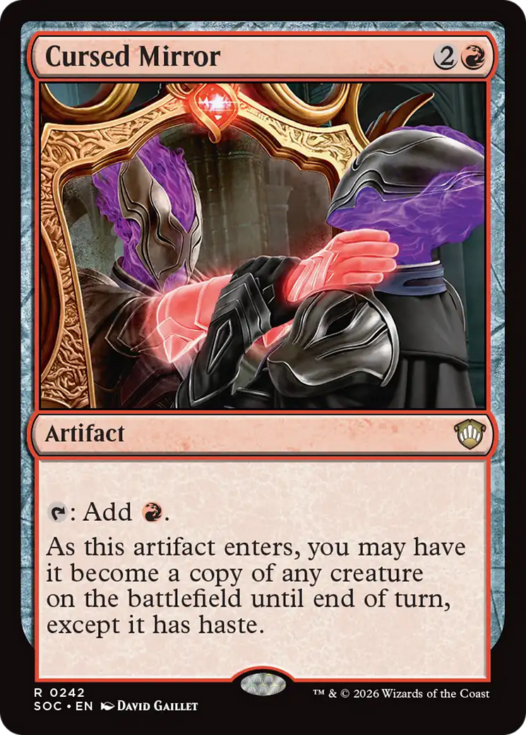 Cursed Mirror [Secrets of Strixhaven Commander] | Card Merchant Takapuna