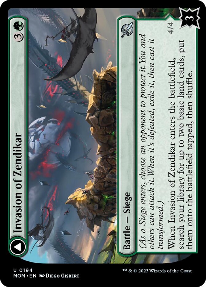 Invasion of Zendikar // Awakened Skyclave [March of the Machine] | Card Merchant Takapuna