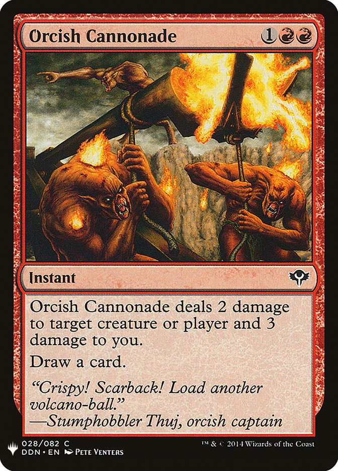 Orcish Cannonade [Mystery Booster] | Card Merchant Takapuna
