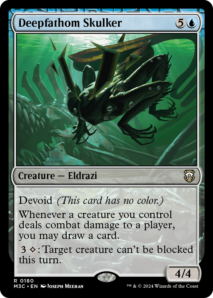 Deepfathom Skulker (Ripple Foil) [Modern Horizons 3 Commander] | Card Merchant Takapuna