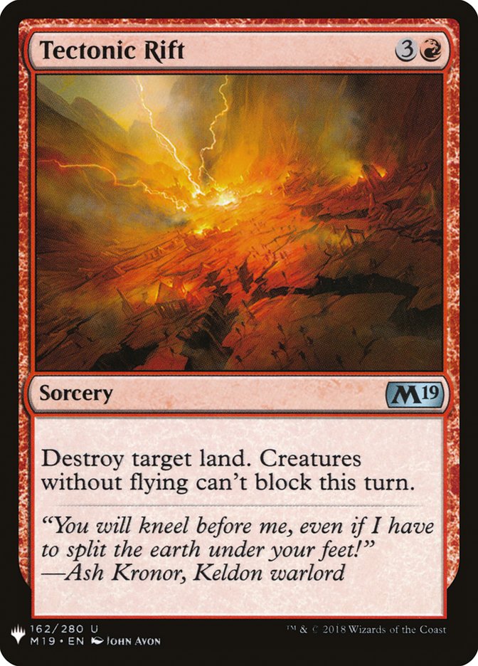 Tectonic Rift [Mystery Booster] | Card Merchant Takapuna