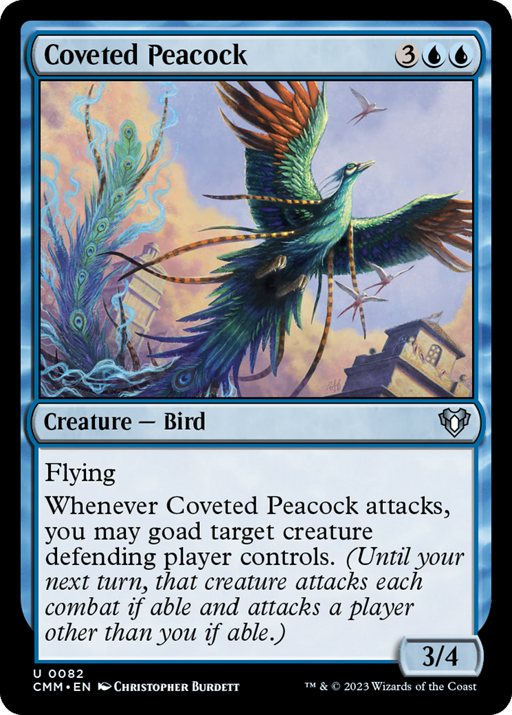 Coveted Peacock [Commander Masters] | Card Merchant Takapuna