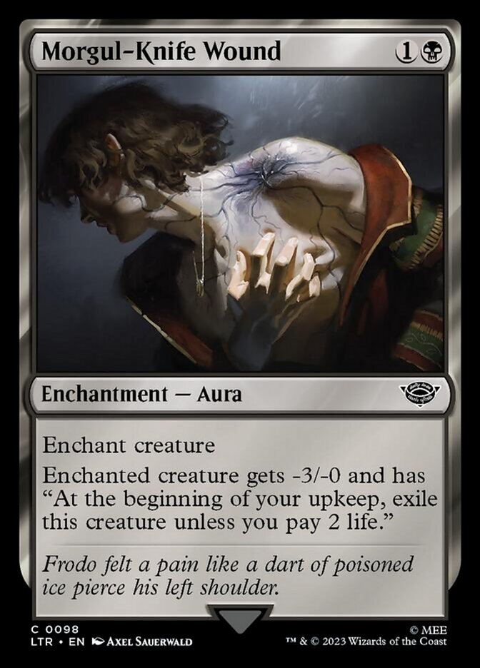 Morgul-Knife Wound [The Lord of the Rings: Tales of Middle-Earth] | Card Merchant Takapuna