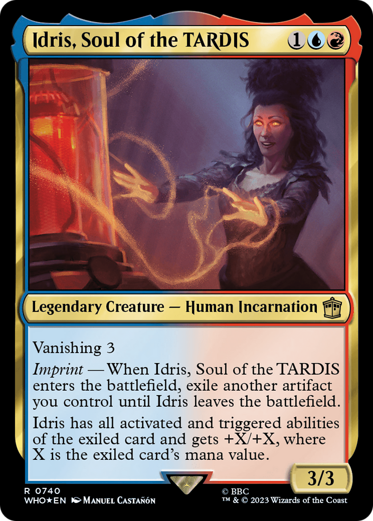 Idris, Soul of the TARDIS (Surge Foil) [Doctor Who] | Card Merchant Takapuna