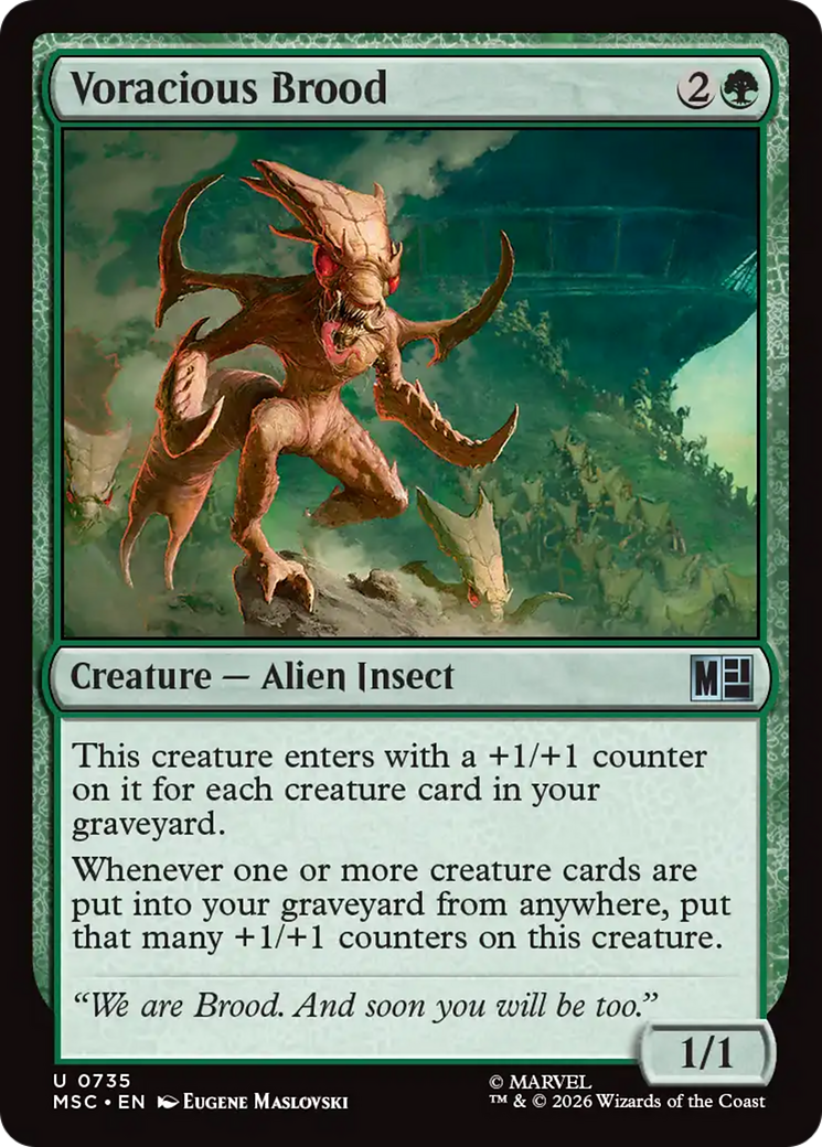 Voracious Brood [Marvel Super Heroes Commander] | Card Merchant Takapuna
