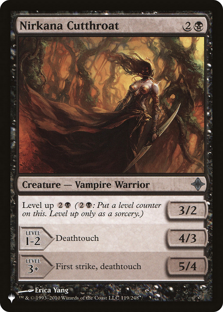 Nirkana Cutthroat [The List] | Card Merchant Takapuna