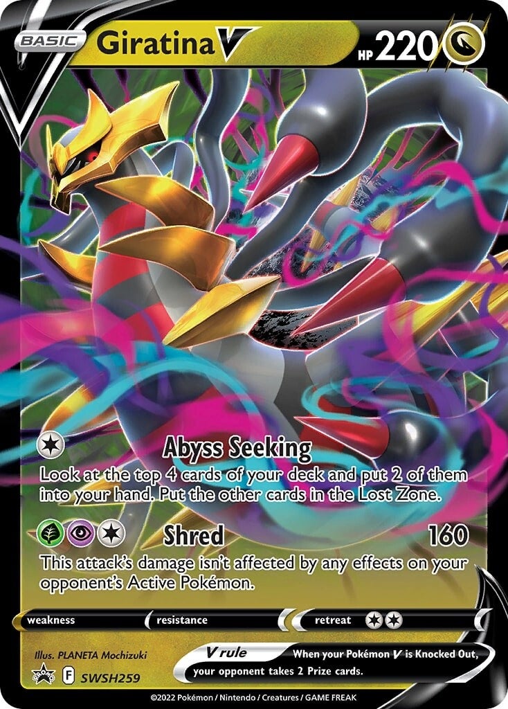 Giratina V (SWSH259) [Sword & Shield: Black Star Promos] | Card Merchant Takapuna