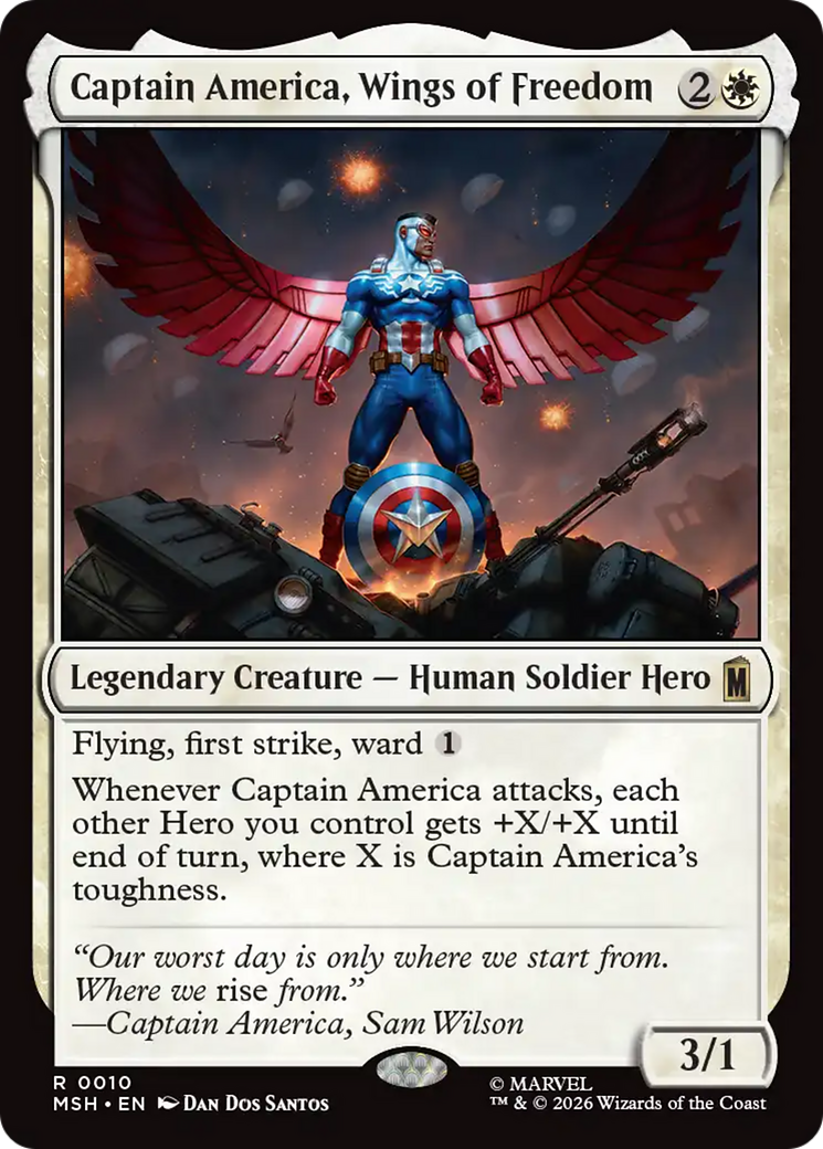 Captain America, Wings of Freedom [Marvel Super Heroes] | Card Merchant Takapuna