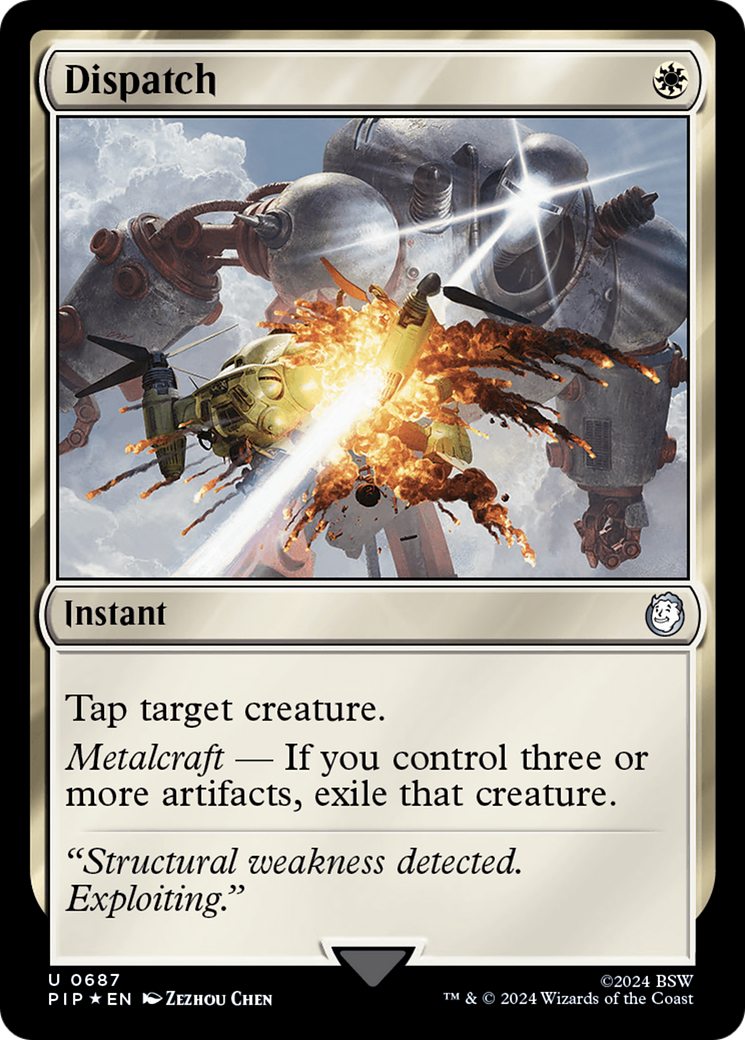 Dispatch (Surge Foil) [Fallout] | Card Merchant Takapuna