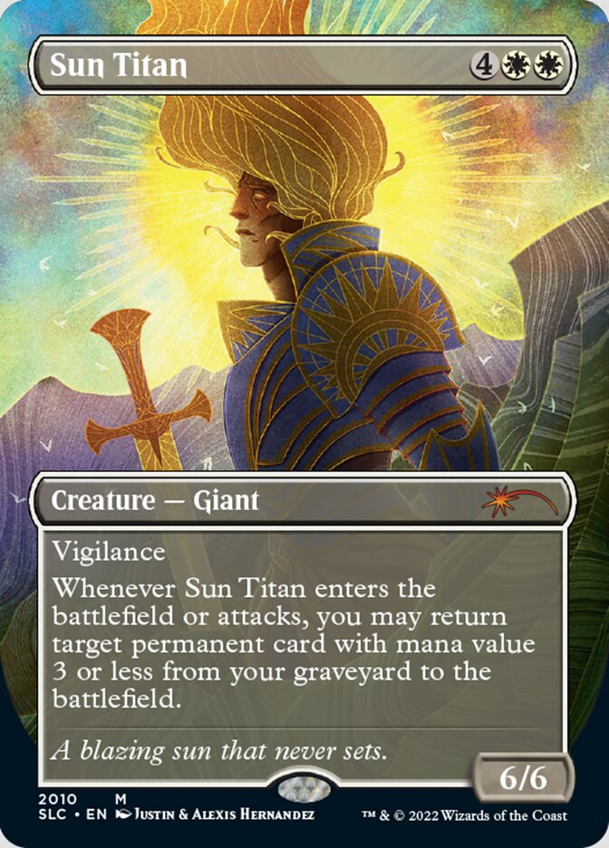 Sun Titan (Borderless) [Secret Lair Countdown Kit] | Card Merchant Takapuna