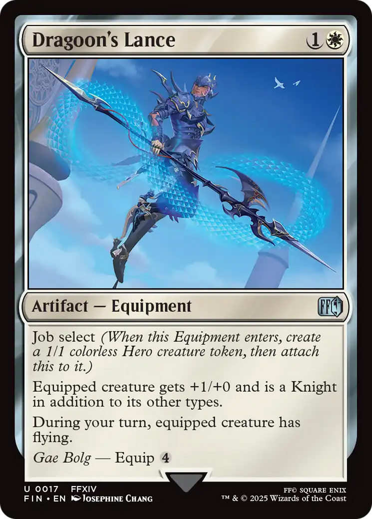 Dragoon's Lance [FINAL FANTASY] | Card Merchant Takapuna