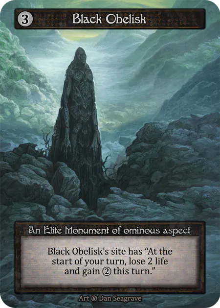 Black Obelisk - Beta | Card Merchant Takapuna