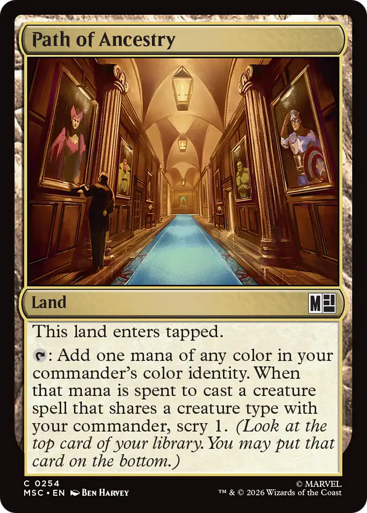 Path of Ancestry [Marvel Super Heroes Commander] | Card Merchant Takapuna