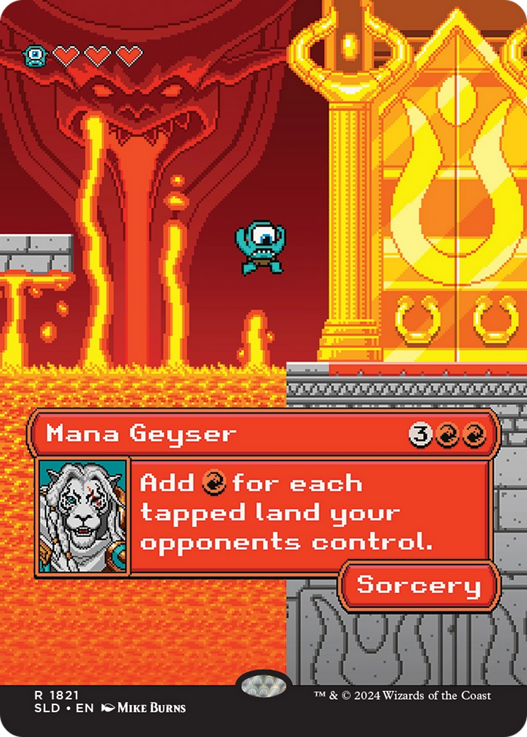 Mana Geyser [Secret Lair Drop Series] | Card Merchant Takapuna