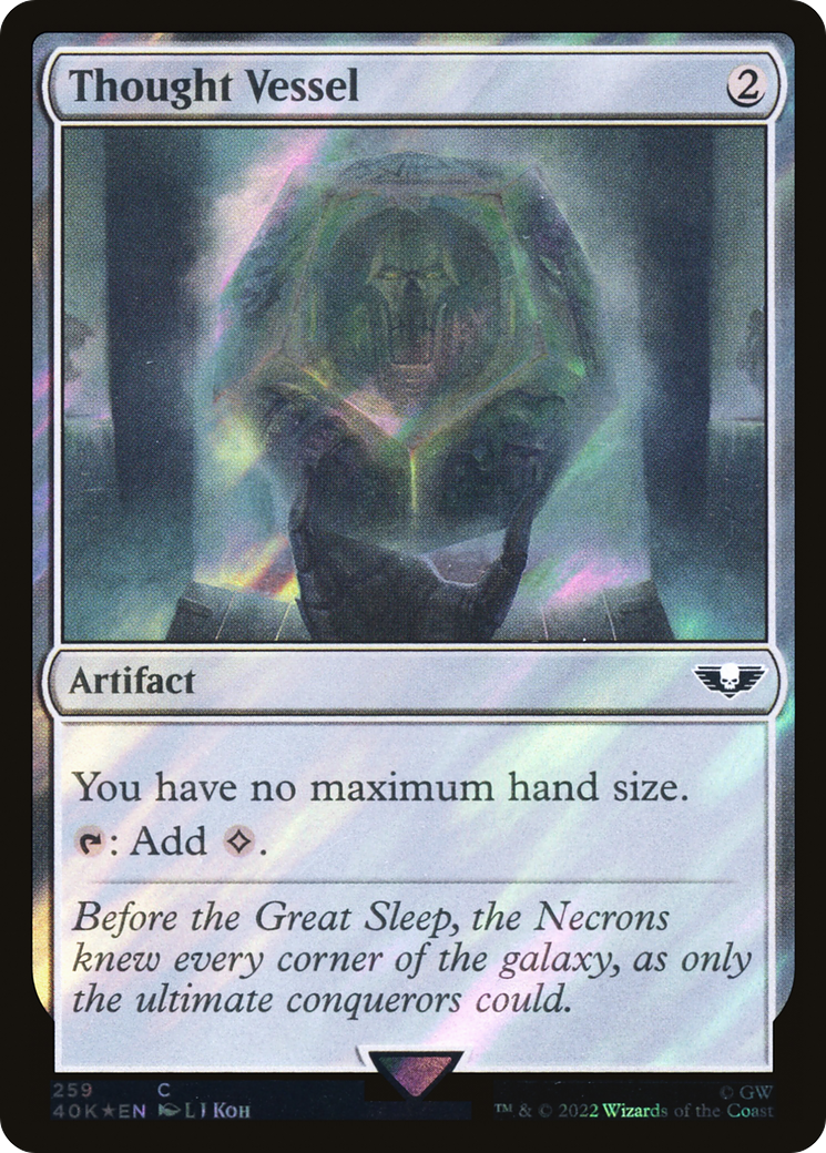 Thought Vessel (Surge Foil) [Marvel Super Heroes Commander] | Card Merchant Takapuna
