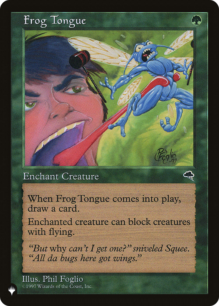 Frog Tongue [The List] | Card Merchant Takapuna