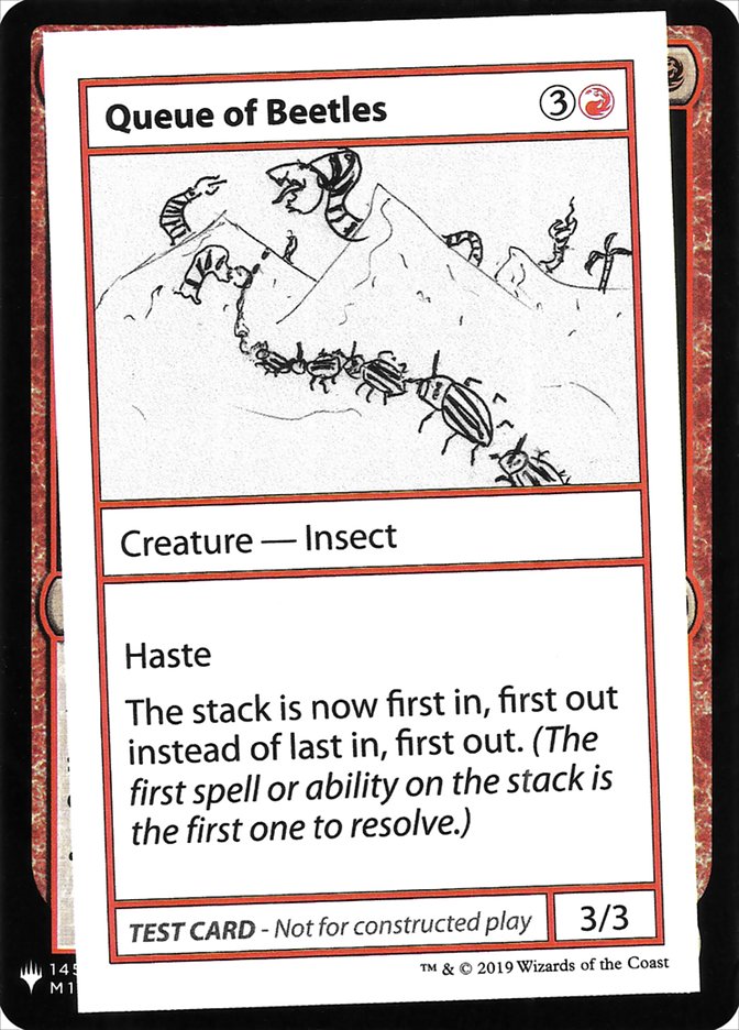 Queue of Beetles [Mystery Booster Playtest Cards] | Card Merchant Takapuna