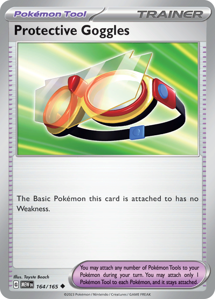 Protective Goggles (164/165) [Scarlet & Violet 151] | Card Merchant Takapuna