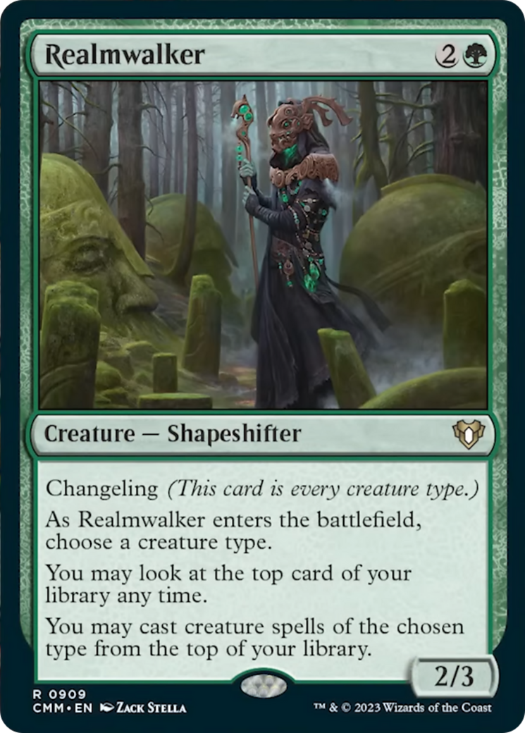 Realmwalker [Commander Masters] | Card Merchant Takapuna