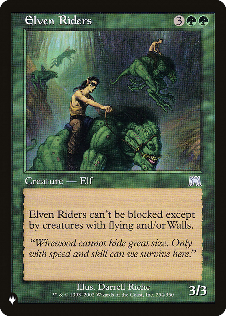 Elven Riders [The List] | Card Merchant Takapuna