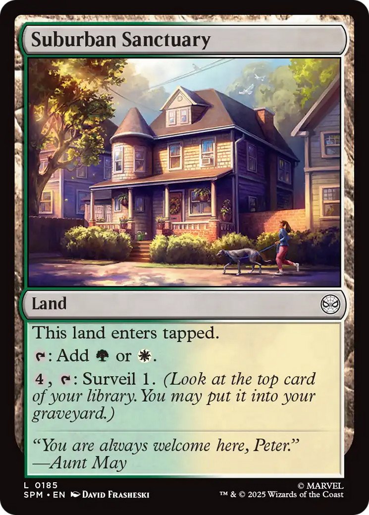 Suburban Sanctuary [Marvel's Spider-Man] | Card Merchant Takapuna
