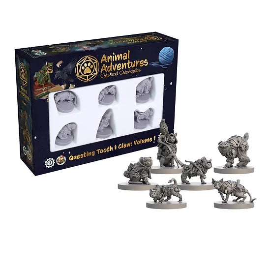 Cats and Catacombs - Questing Tooth and Claw Volume 1 | Card Merchant Takapuna
