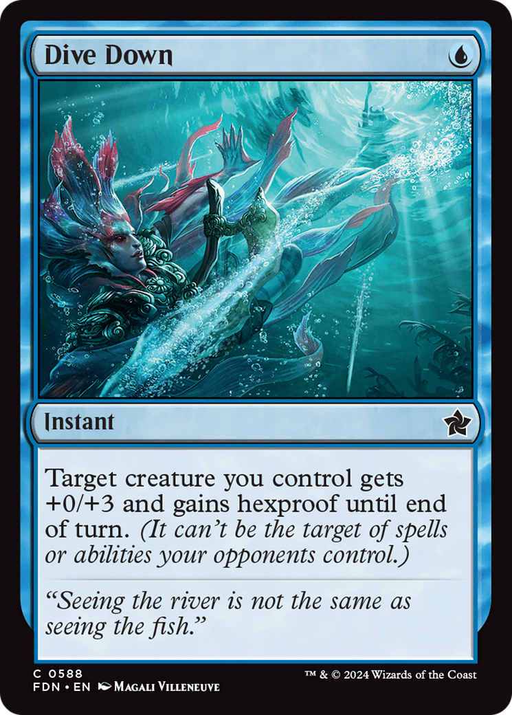 Dive Down [Foundations] | Card Merchant Takapuna