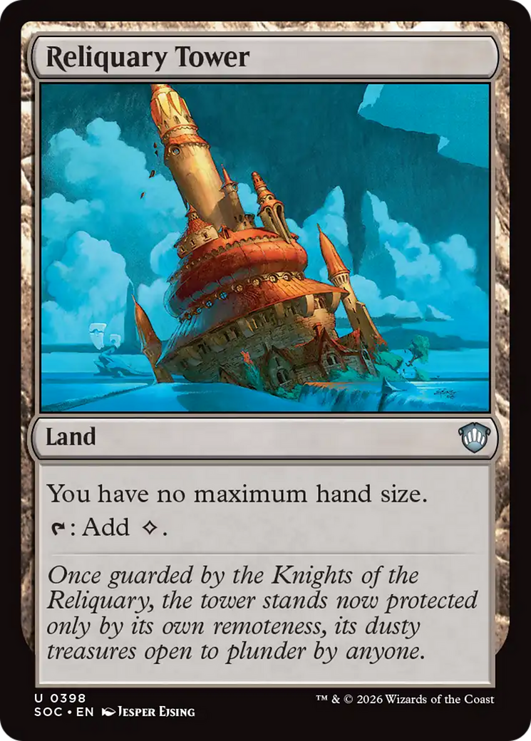 Reliquary Tower [Secrets of Strixhaven Commander] | Card Merchant Takapuna