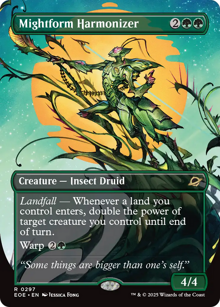 Mightform Harmonizer (Borderless) [Edge of Eternities] | Card Merchant Takapuna