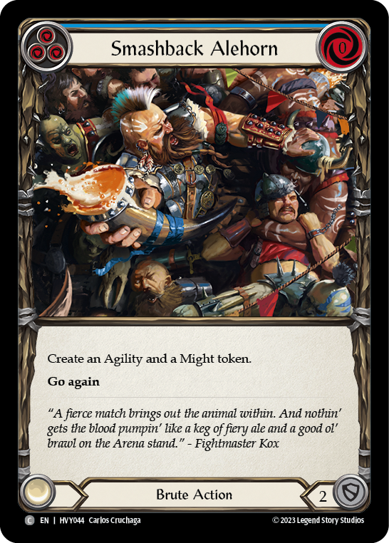 Smashback Alehorn [HVY044] (Heavy Hitters)  Rainbow Foil | Card Merchant Takapuna