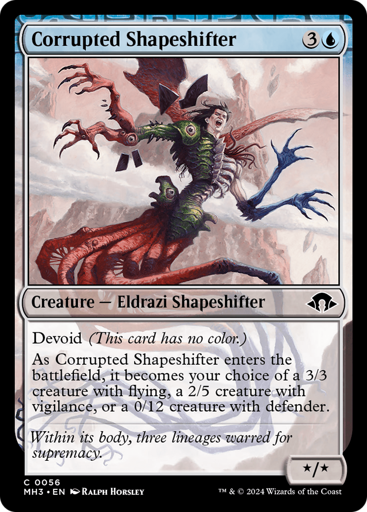 Corrupted Shapeshifter [Modern Horizons 3] | Card Merchant Takapuna