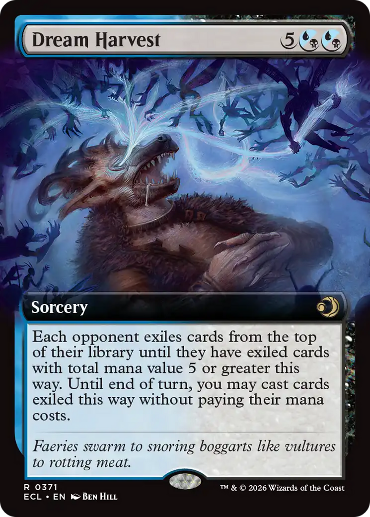 Dream Harvest (Extended Art) [Lorwyn Eclipsed] | Card Merchant Takapuna