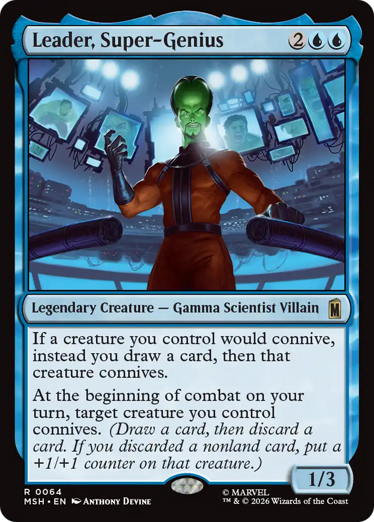 Leader, Super-Genius [Marvel Super Heroes] | Card Merchant Takapuna