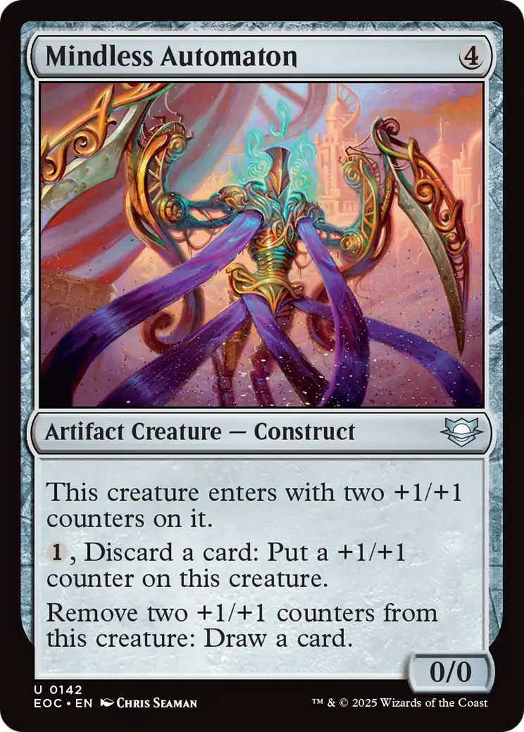 Mindless Automaton [Edge of Eternities Commander] | Card Merchant Takapuna