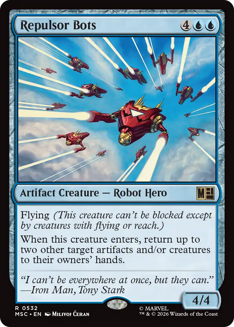 Repulsor Bots [Marvel Super Heroes Commander] | Card Merchant Takapuna