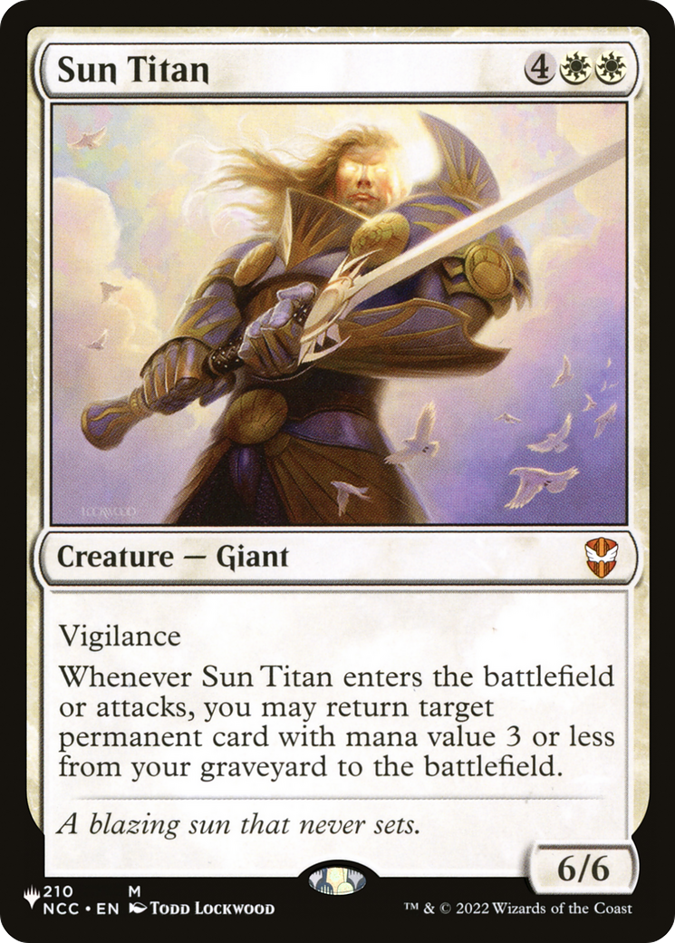 Sun Titan (NCC) [The List] | Card Merchant Takapuna