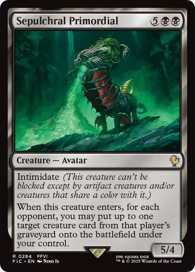 Sepulchral Primordial [FINAL FANTASY Commander] | Card Merchant Takapuna