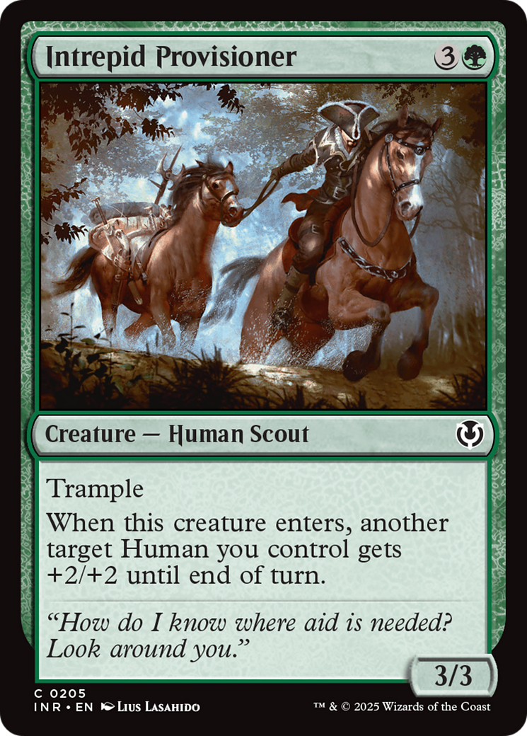 Intrepid Provisioner [Innistrad Remastered] | Card Merchant Takapuna