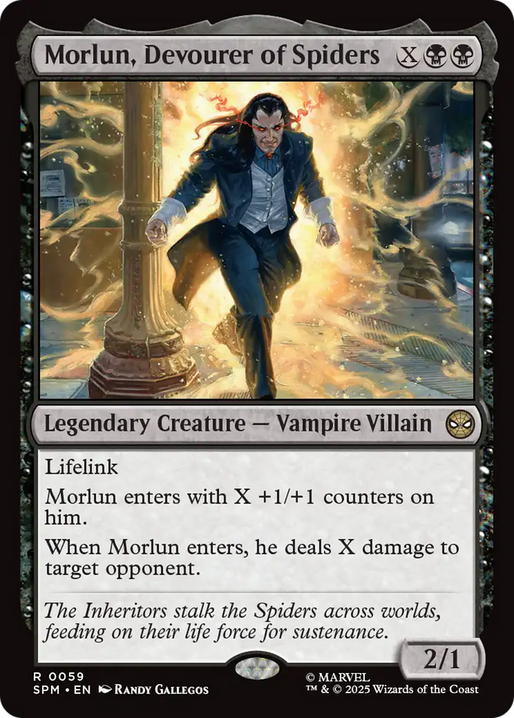 Morlun, Devourer of Spiders [Marvel's Spider-Man] | Card Merchant Takapuna