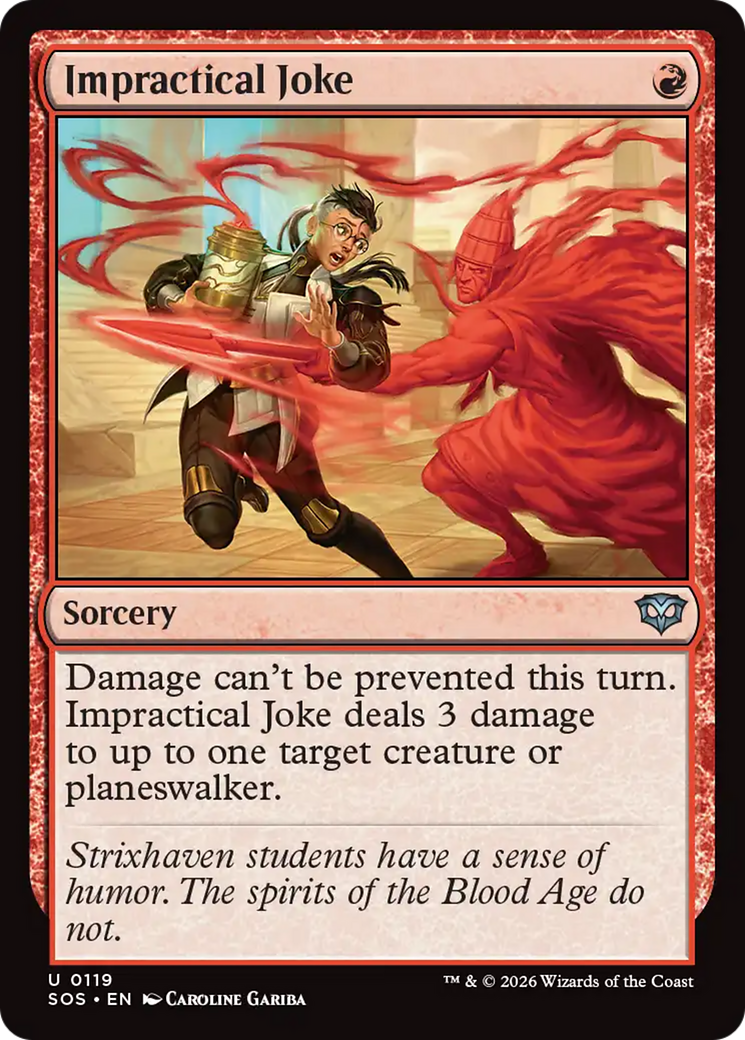 Impractical Joke [Secrets of Strixhaven] | Card Merchant Takapuna