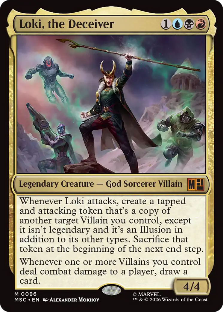Loki, the Deceiver [Marvel Super Heroes Commander] | Card Merchant Takapuna