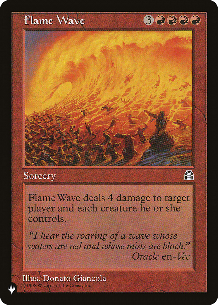 Flame Wave [The List] | Card Merchant Takapuna