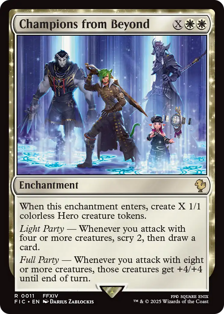 Champions from Beyond [FINAL FANTASY Commander] | Card Merchant Takapuna