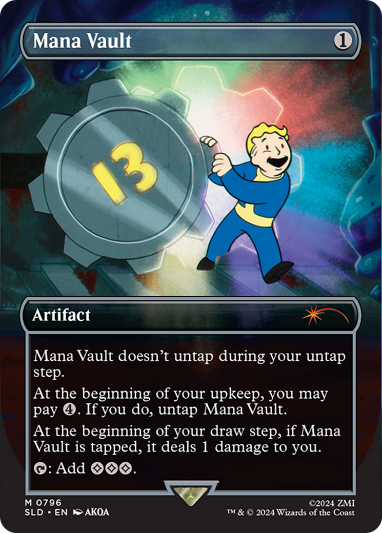 Mana Vault (Rainbow Foil) [Secret Lair Drop Series] | Card Merchant Takapuna