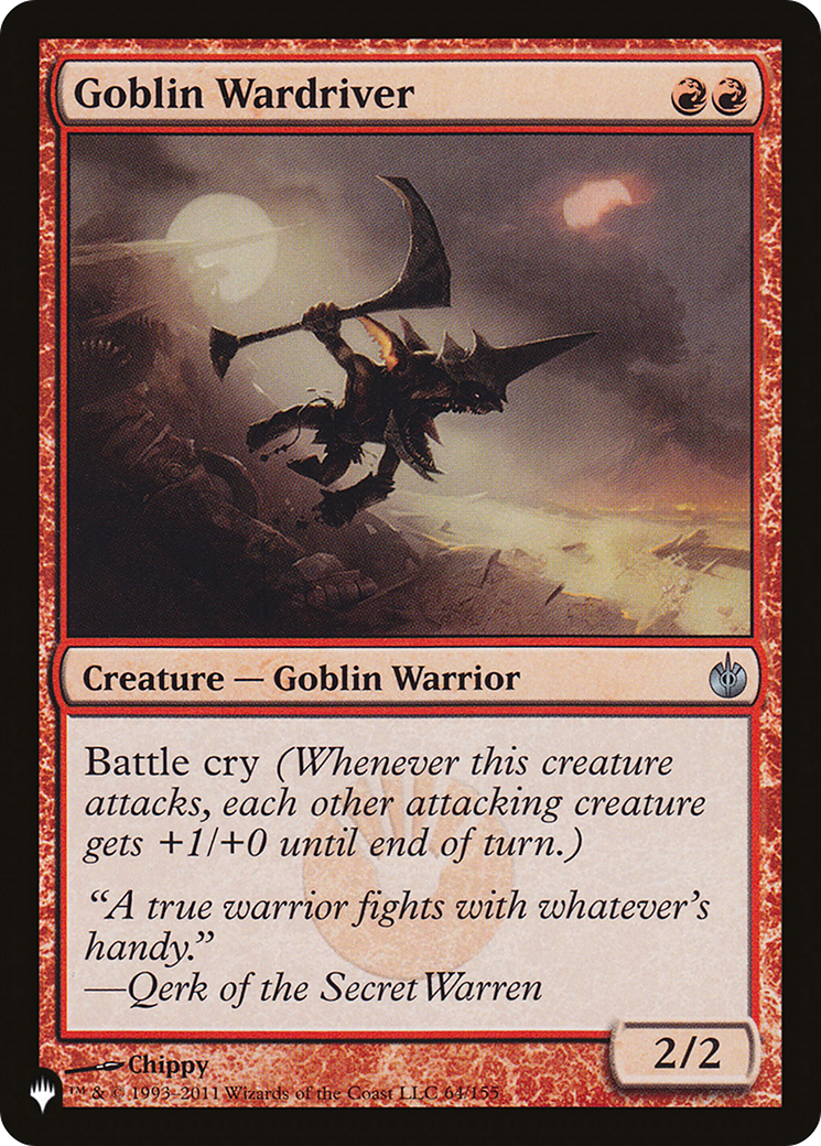 Goblin Wardriver [The List] | Card Merchant Takapuna