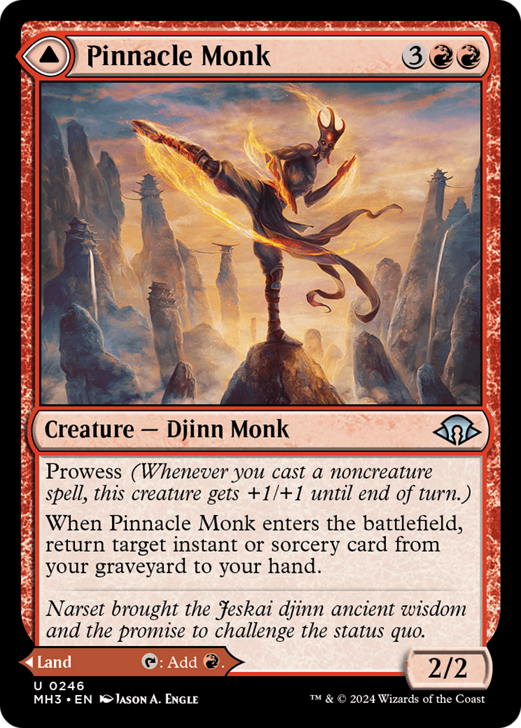 Pinnacle Monk [Modern Horizons 3] | Card Merchant Takapuna