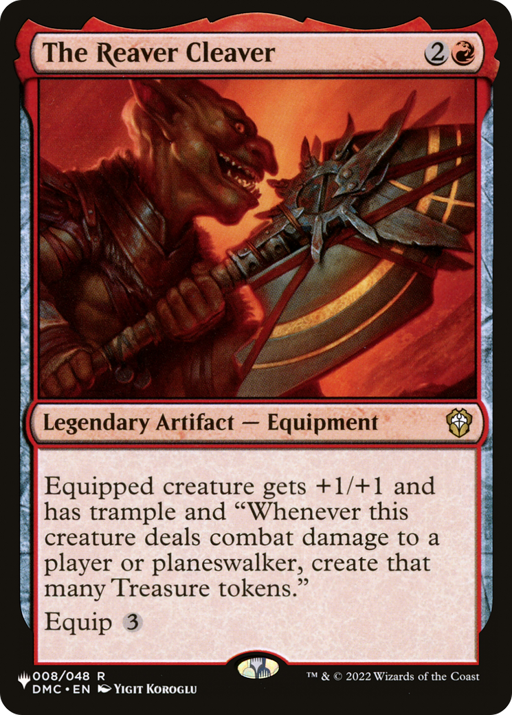 The Reaver Cleaver [The List] | Card Merchant Takapuna