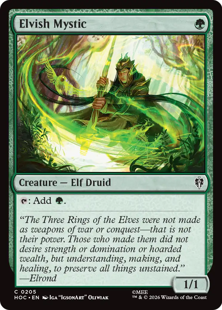 Elvish Mystic [The Hobbit: Eternal-Legal] | Card Merchant Takapuna