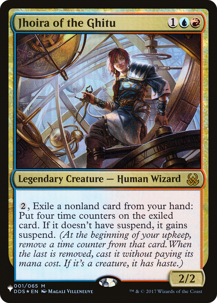 Jhoira of the Ghitu (DDS) [The List] | Card Merchant Takapuna