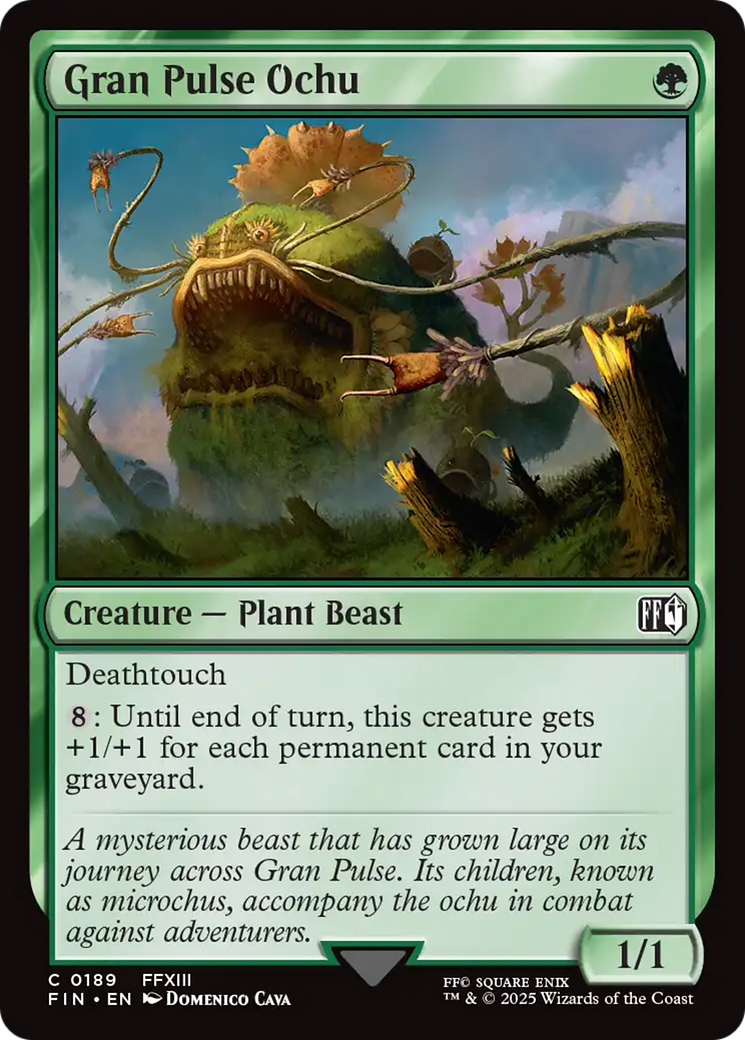Gran Pulse Ochu [FINAL FANTASY] | Card Merchant Takapuna